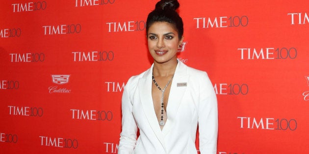 NEW YORK, NY - APRIL 26: Actress Priyanka Chopra attends the 2016 Time 100 Gala at Frederick P. Rose Hall, Jazz at Lincoln Center on April 26, 2016 in New York City. (Photo by Taylor Hill/FilmMagic)