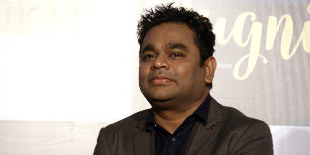 Indian Bollywood music director-composer and singer A.R. Rahman attends the music launch of upcoming film Jugni in Mumbai on December 15, 2015. AFP PHOTO / AFP / STR (Photo credit should read STR/AFP/Getty Images)