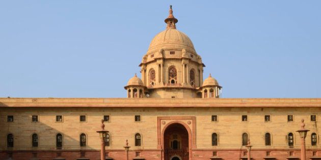 Indian Parliament Building, New Delhi, National Capital Territory, India