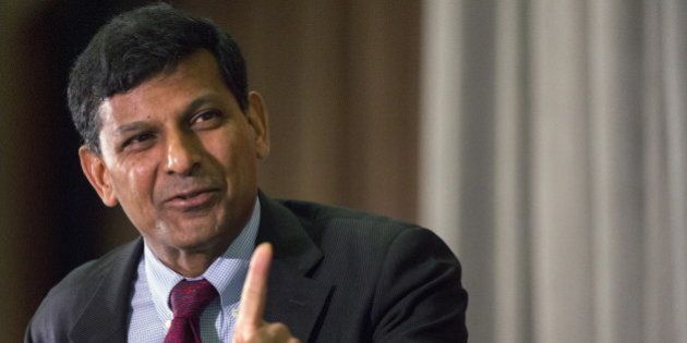 Reserve Bank of India Governor Raghuram Rajan speaks to The Economic Club of New York, in midtown Manhattan May 19, 2015. The