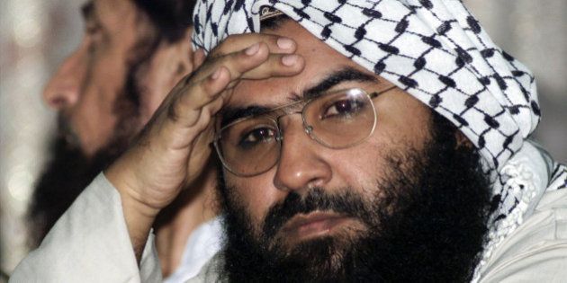 Maulana Masood Azhar, head of Pakistan's militant Jaish-e-Mohammadparty, attends a pro-Taliban conference organised by the Afghan DefenceCouncil in Islamabad August 26, 2001. Azhar, who was freed by India inexchange for the release of an Indian aircraft hijacked to Afghanistanin 1999, said that U.N. monitors should not be placed in Pakistan andthat his followers would lay down their lives to force them out.MK/JD