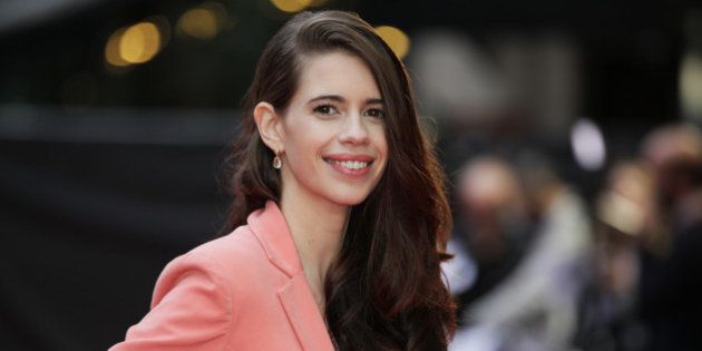 Actress Kalki Koechlin poses for photographers upon arrival at the premiere of the film Mrgarita With a Straw, as part of the BFI London Film Festival, in central London, Friday, Oct. 17, 2014. (Photo by Grant Pollard/Invision/AP)