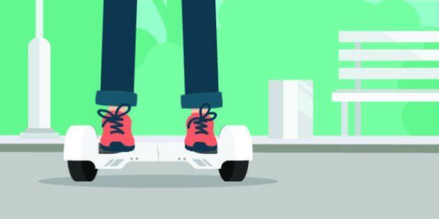 Can you ride a hoverboard in a public online park