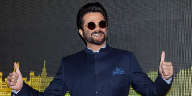 Bollywood actor Anil Kapoor poses for photographers before the press conference for the 17º Edition of IIFA Weekend & Awards in Madrid, Spain. Monday, March 14, 2016. (AP Photo/Abraham Caro Marin)
