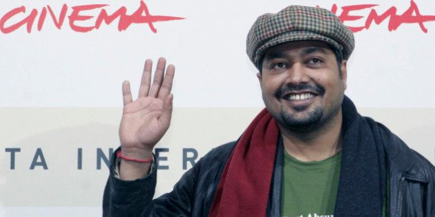 Indian film director Anurag Kashyap poses during a photo call on occasion of the screening of the movie