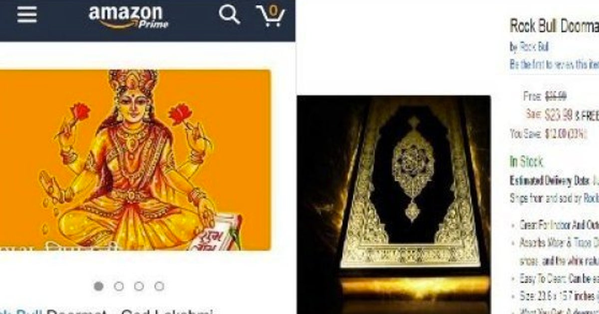 Amazon Removes Doormats With Images Of Hindu Gods After Protests And