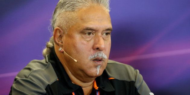 Formula One - F1 - United States Grand Prix 2015 - Circuit of the Americas, Austin, Texas, United States of America - 23/10/15Force India team owner Dr. Vijay Mallya during a press conferenceMandatory Credit: Action Images / Hoch ZweiLivepicEDITORIAL USE ONLY.PLEASE NOTE: FOR UK EDITORIAL SALES ONLY. FOR ALL OTHER USAGE ADDITIONAL FEES WILL APPLY - PLEASE CONTACT YOUR ACCOUNT MANAGER. *** Local Caption *** --