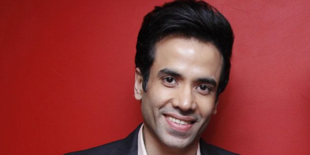 NEW DELHI, INDIA - JANUARY 21: (Editorâs Note: This is an exclusive shoot of Hindustan Times) Bollywood actor Tusshar Kapoor during an interview for the promotion of his upcoming movie âKyaa Kool Hai Hum 3â at HT Media Office on January 21, 2016 in New Delhi, India. (Photo by Shivam Saxena/Hindustan Times via Getty Images)