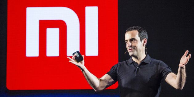 Hugo Barra, vice president of global operations at Xiaomi Corp., gestures while speaking during the launch of the company's Mi 5 smartphone in New Delhi, India, on Thursday, March 31, 2016. Foxconn Technology Group began assembling Xiaomi's first made-in-India smartphone from a new plant in the country's south last year, helping the Chinese company shorten delivery times and prop up margins. Photographer: Prashanth Vishwanathan/Bloomberg via Getty Images
