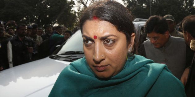 Smriti Irani Moved Out Of Hrd Ministry In Modi Govt S Biggest