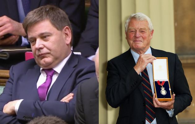 Tory MP Andrew Bridgen, left, and the late Lord Ashdown 