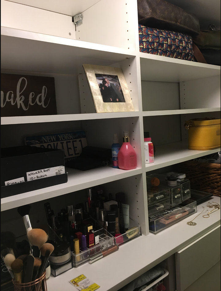 Empty shelves -- never thought I'd see the likes of those.