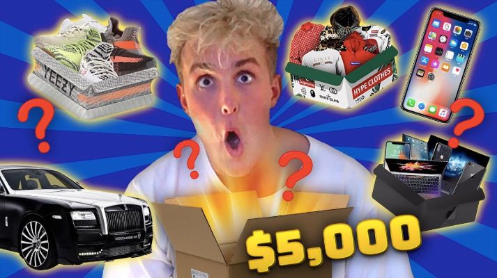 Jake Paul posted the Mystery Brand-sponsored video "I Spent $5,000 ON MYSTERY BOXES & You WONT Believe WHAT I GOT... (insane)" on his channel.