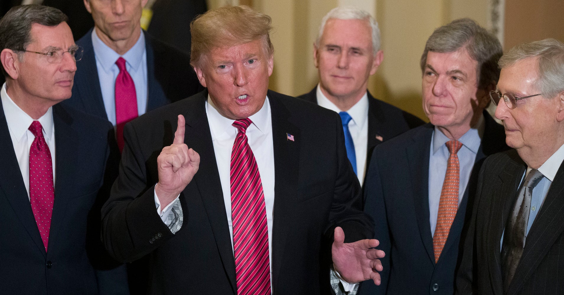 Trump Threw 'Temper Tantrum' After Dems Refused Border Wall, Chuck Schumer Says | HuffPost