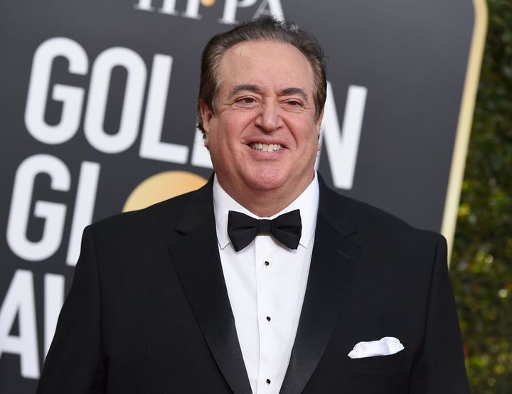 Nick Vallelonga arrives at the 76th annual Golden Globe Awards at the Beverly Hilton Hotel on Sunday, Jan. 6, 2019, in Beverly Hills, Calif.