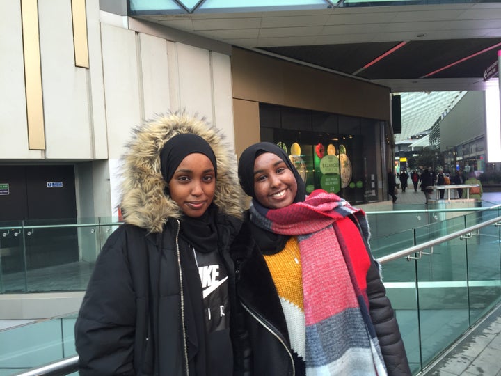 Amirah Shiekh (left) and Ayaan Shiekh (right). 