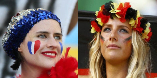 França X Alemanha: mata-mata de torcedoras nas quartas-de-final da Copa