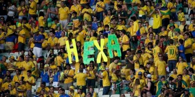Brasil x Colômbia nas quartas de final: torcida brasileira dá show no Castelão