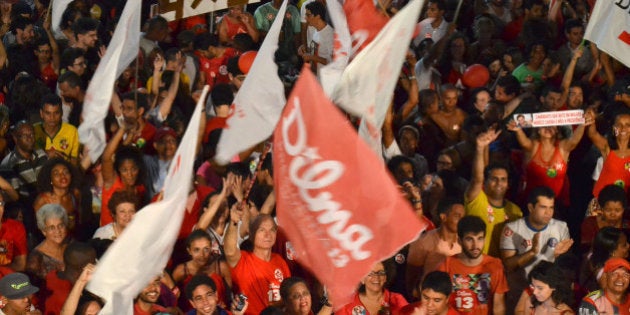Festa da reeleição de Dilma Rousseff mobiliza milhões de brasileiros pelo