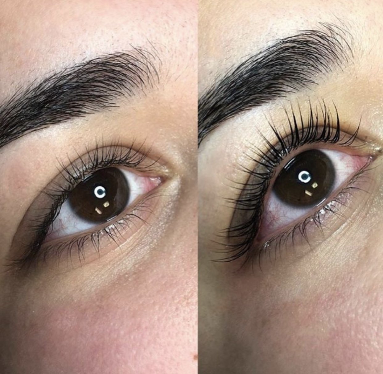 Lash Lift ламинирование бровей