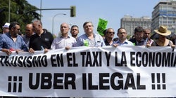 O que está por trás da revolta dos taxistas europeus contra o