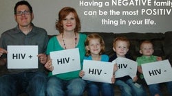Ele é HIV Positivo, mas sua esposa e seus filhos não. Saiba o