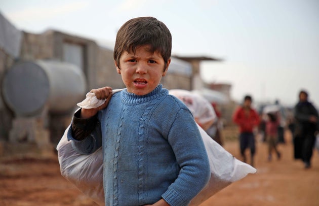 Schon jetzt sind viele Menschen in Idlib auf der Flucht.