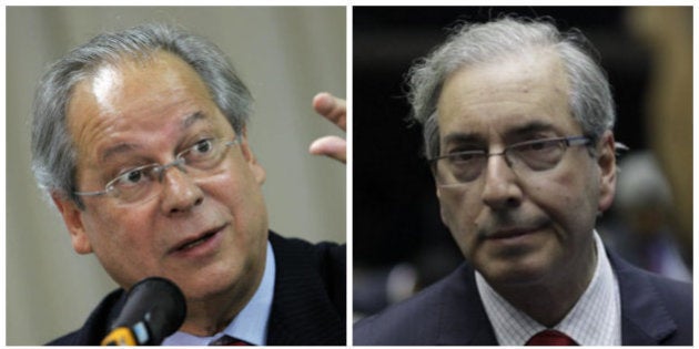 Resultado de imagem para dirceu e eduardo cunha