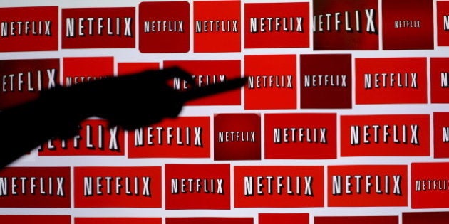 The Netflix logo is shown in this illustration photograph in Encinitas, California October 14, 2014. REUTERS/Mike Blake/File Photo