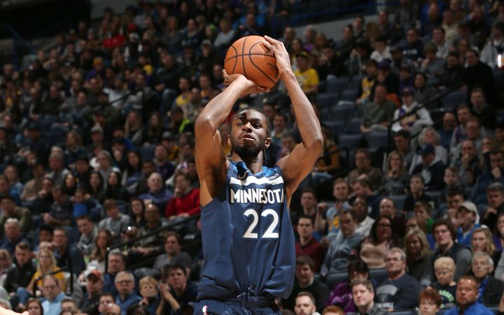 Minnesota forward Andrew Wiggins has denied using "gay" as a derogatory term in reference to a fellow basketball player. 