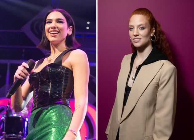 Dua Lipa and Jess Glynne