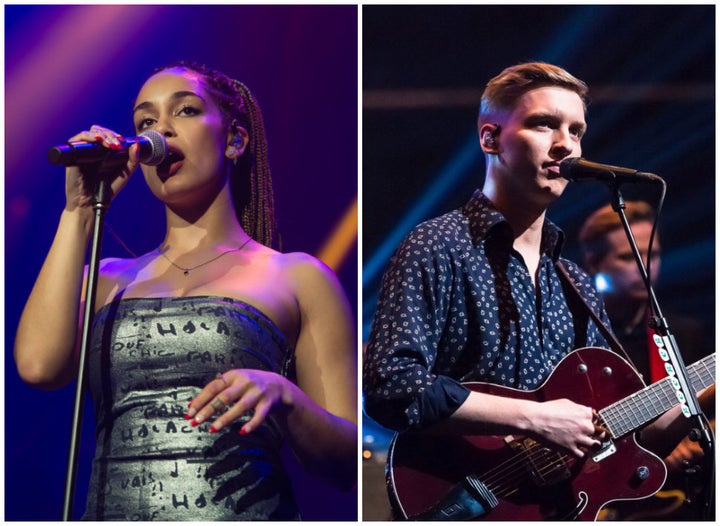 Jorja Smith and George Ezra