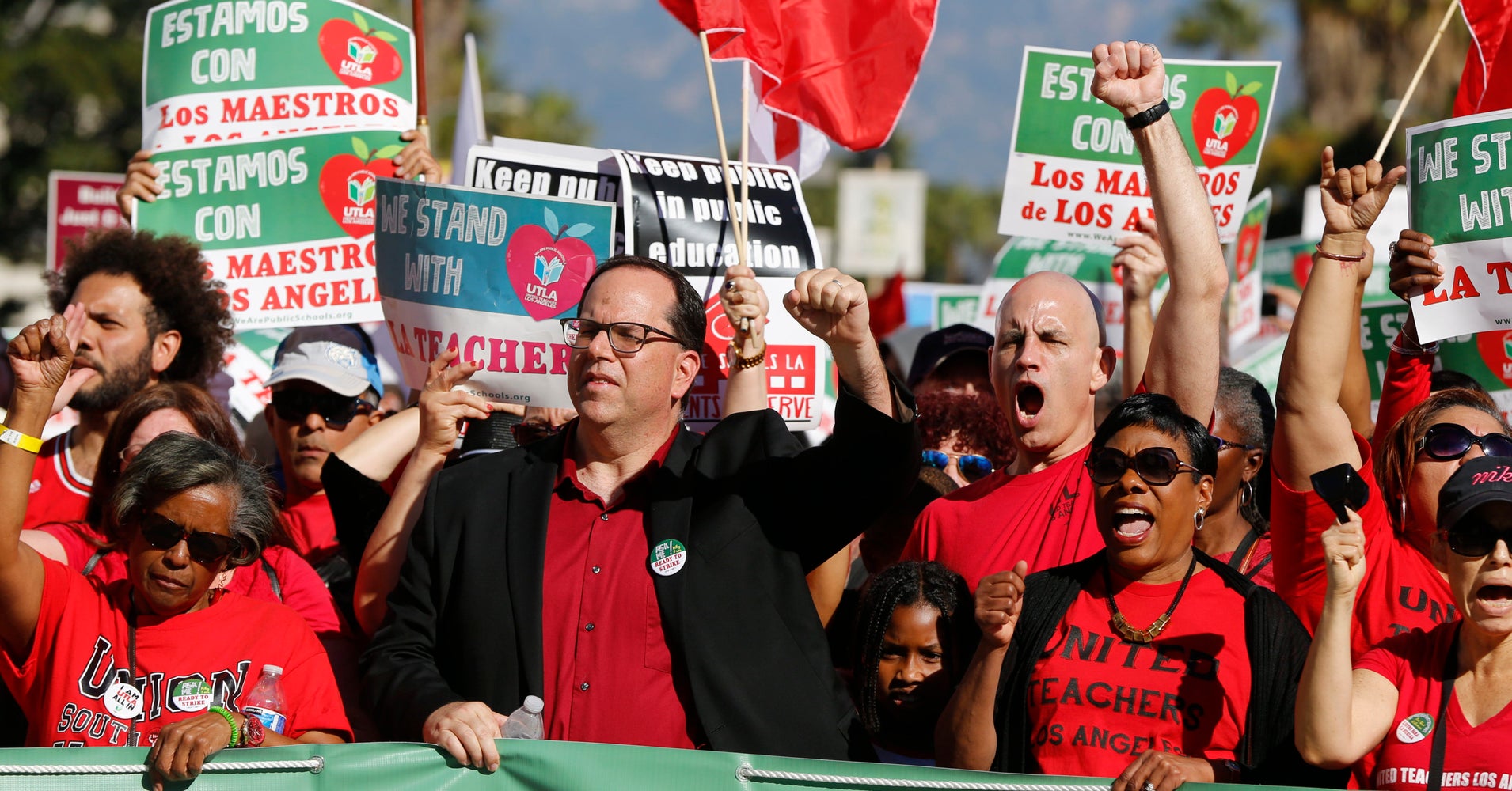Los Angeles Teachers Set To Begin Massive Strike On Monday | HuffPost