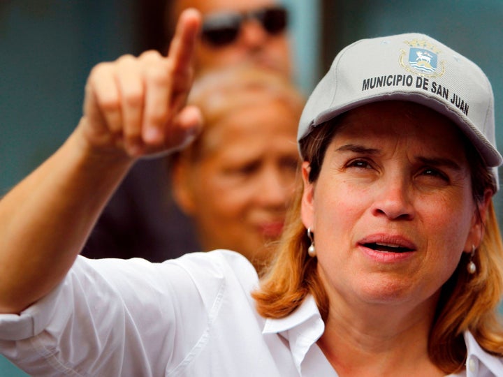 San Juan Mayor Carmen Yulin Cruz has been critical of President Donald Trump's response to disasters in Puerto Rico.