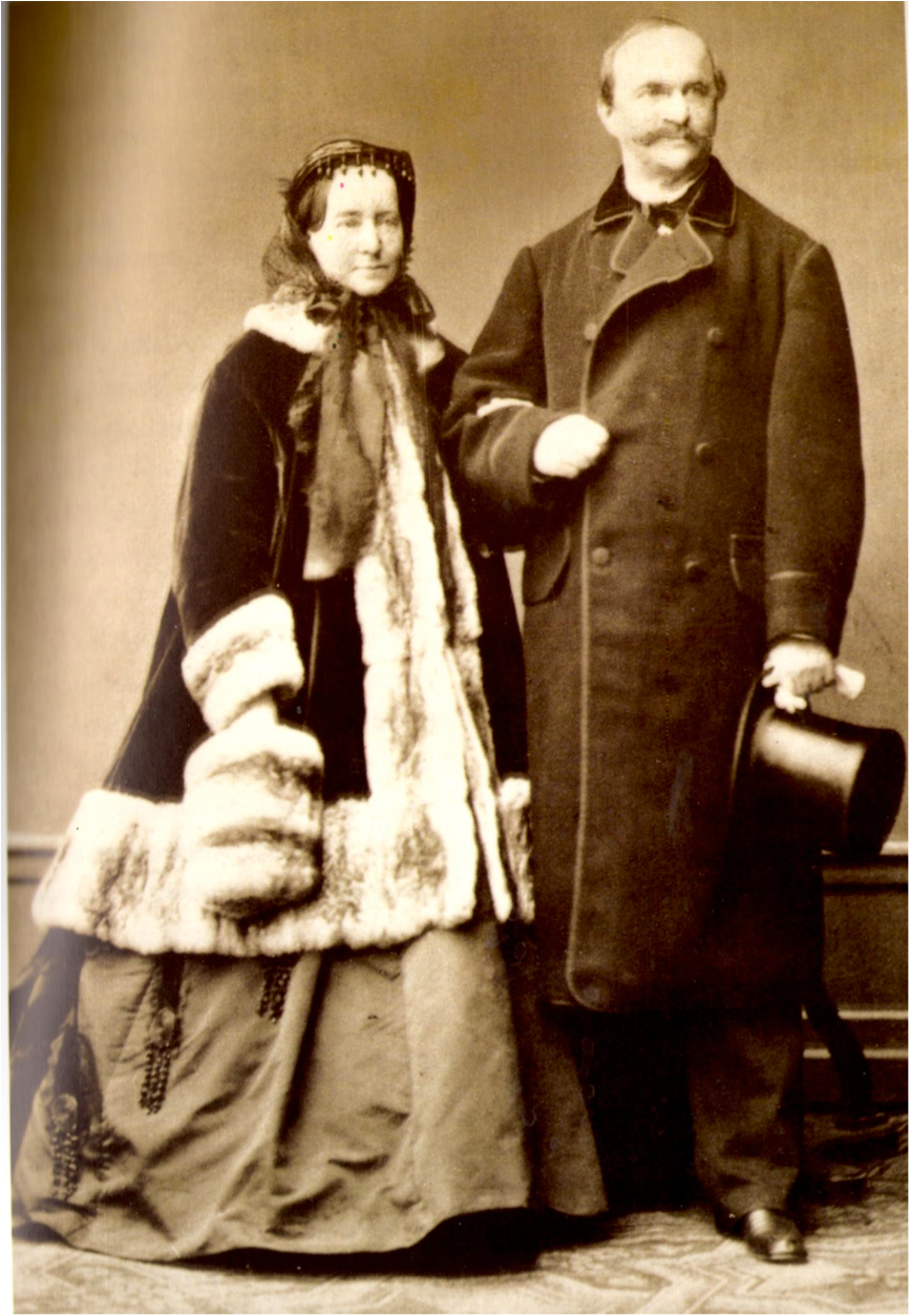 Ο βασιλιάς Όθωνας και η σύζυγός του Αμαλία στο Μόναχο το 1867