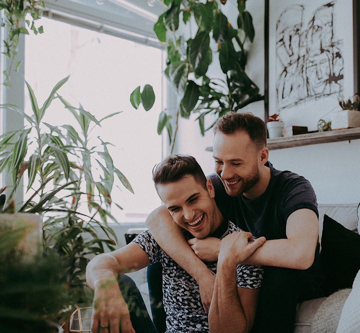 Married couple Tyler and Todd Gibbon-Thorne both say an emotional affair is just as crippling to a relationship as a physical one.