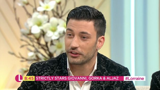 Giovanni speaks to Lorraine Kelly