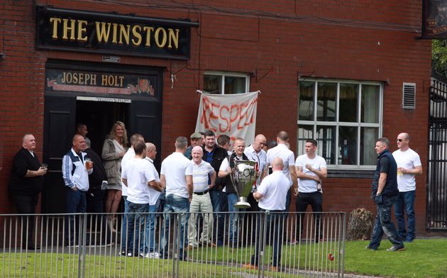 Massey's funeral in Salford