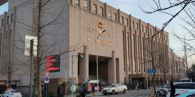 A general view of the Intermediate People's Court of Dalian in Liaoning province, China, Jan. 14, 2019.