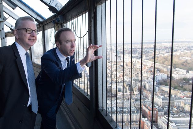 Environment Secretary Michael Gove and Health Secretary Matt Hancock 