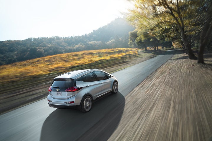 The 2018 Chevy Bolt.