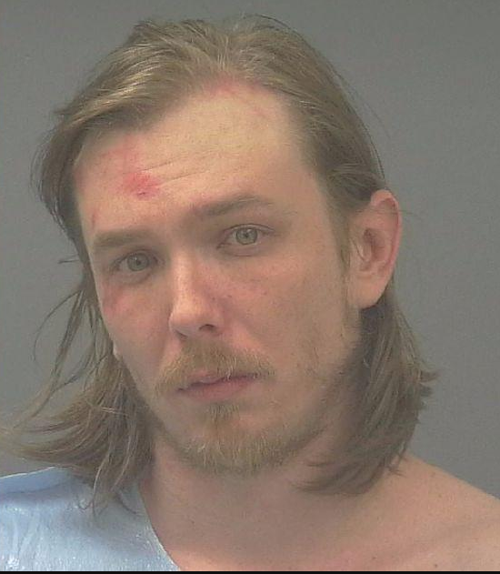 Bryan Stewart, of Milton, Florida, was arrested Jan. 10 after allegedly threatening a neighbor with a machete.