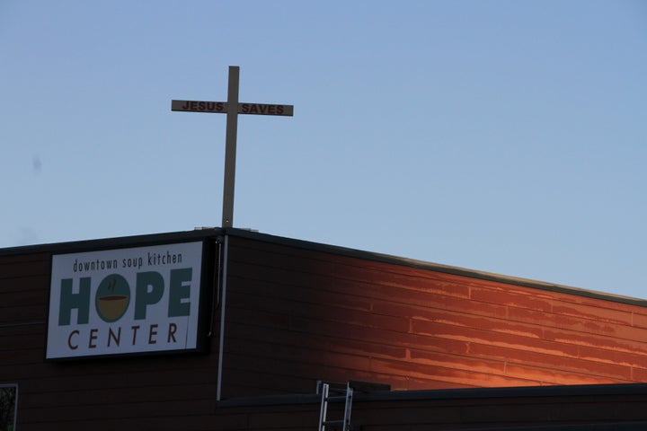 This file photo from November shows the Hope Center women's shelter in downtown Anchorage. 