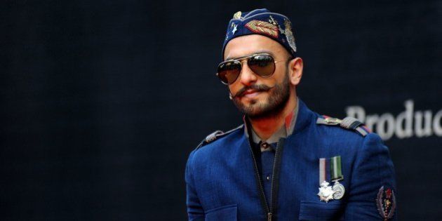 Ranveer Singh dons suit set for airport look, internet calls it