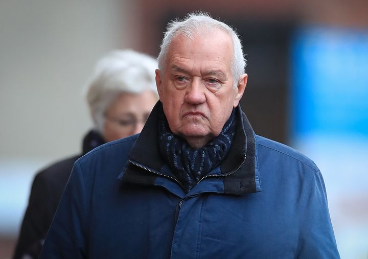 David Duckenfield outside of court on Tuesday 