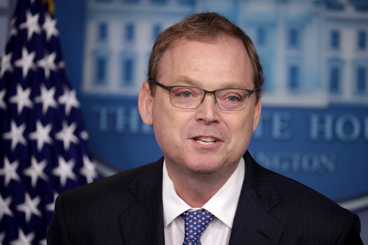 Council of Economic Advisers Chairman Kevin Hassett said the economy will take a big hit from the shutdown this quarter but is likely to rebound in the future.