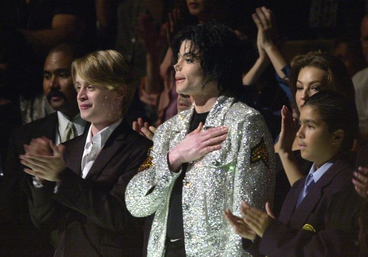 Macaulay Culkin at Michael Jackson's 30th Anniversary Celebration concert at Madison Square Garden in New York on Sept. 7, 2001.