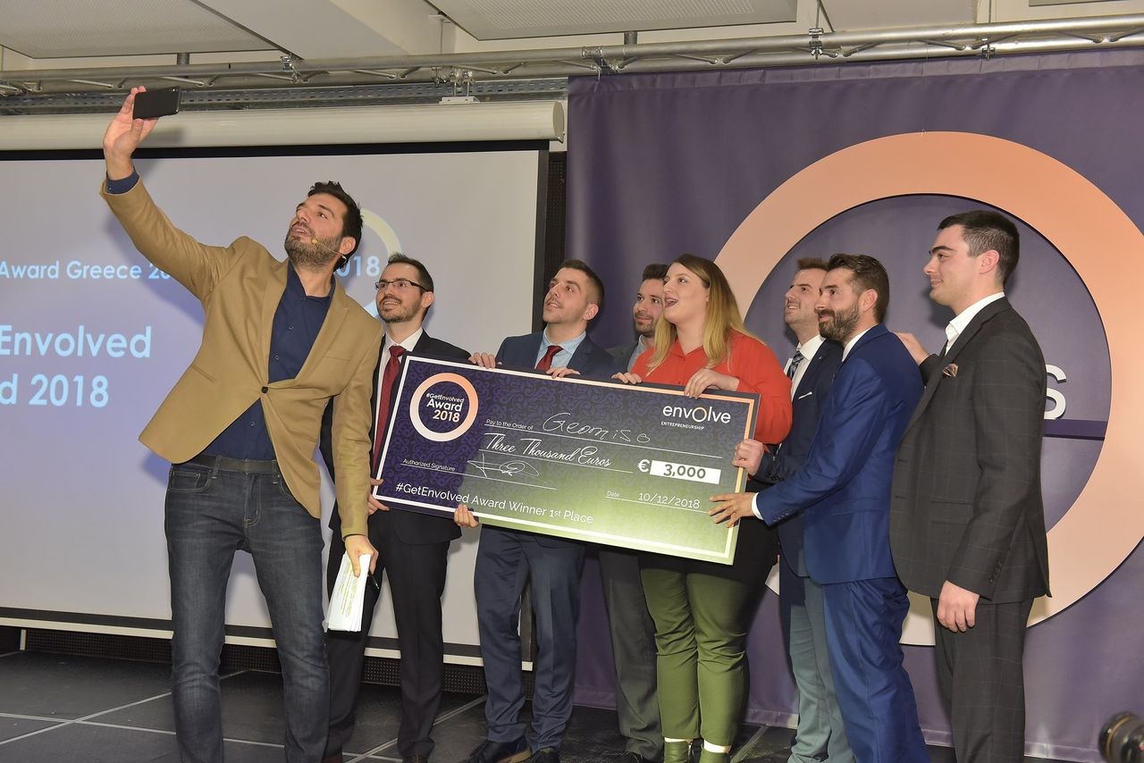 Η εταιρεία Geomiso έλαβε τριπλή διάκριση στο πλαίσιο του κορυφαίου ετήσιου διαγωνισμού επιχειρηματικότητας Envolve Award Greece 2018 του Envolve Entrepreneurship υπό την αιγίδα του Libra Group