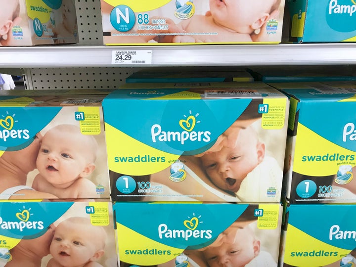 A number of nonprofits are giving out diapers during the government shutdown to families in need, but some can't keep up with demand. 