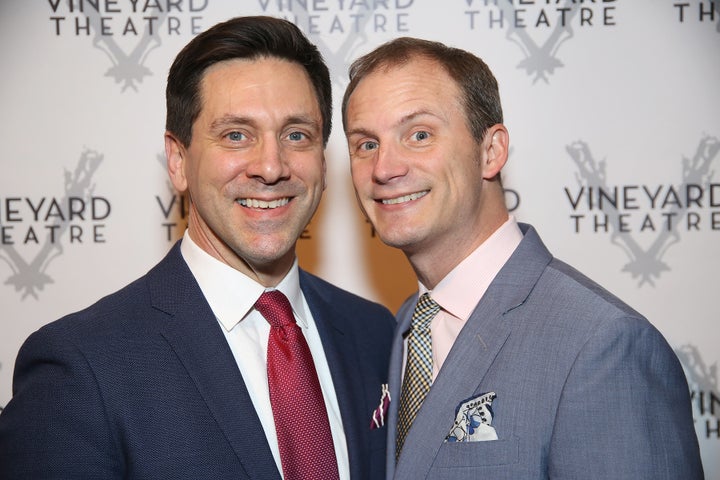 Berresse (left) and his husband, Jeff Bowen, collaborated on the musicals "[title of show]" and "Now. Here. This." 